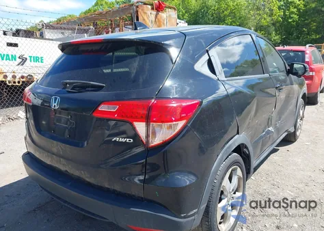 2016 Honda Hr-V Ex из США, поврежденный, VIN 3CZRU6H57GM718581